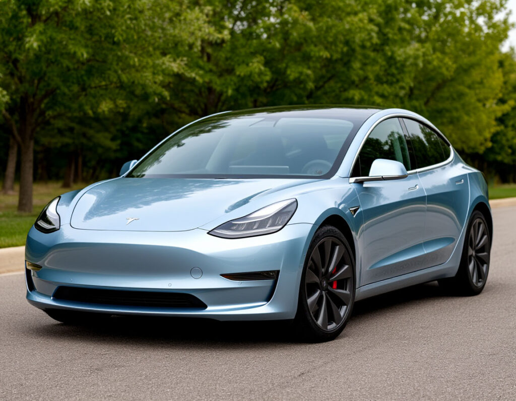 Электромобиль Tesla Model 3 Performance 2025 (обновлённая версия)